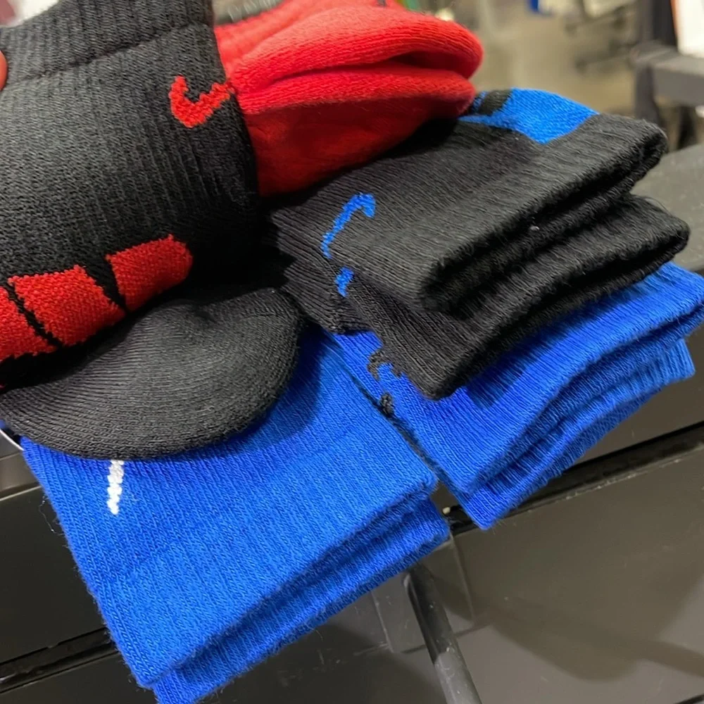 NIKE Training Crew Socks (6 Pairs) Nike Everyday Cushioned Large